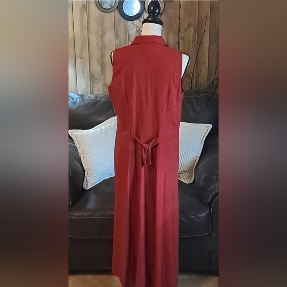 Vintage Selene Sport Sleeveless Summer Day Dress Size XL - Picture 4 of 11